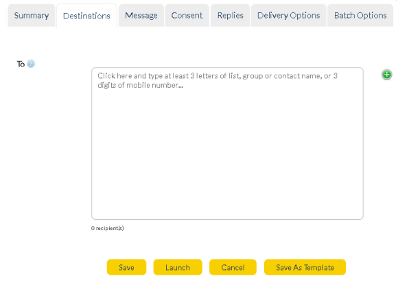 New Whatsapp Order Recipient